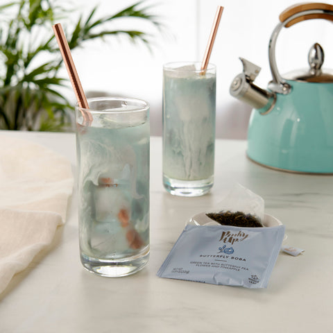 Butterfly Boba Tea in Sachets by Pinky Up
