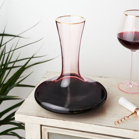 Rose Crystal Decanter by Twine