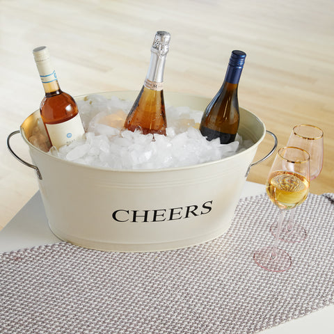 Cheers Galvanized Metal Tub by Twine®