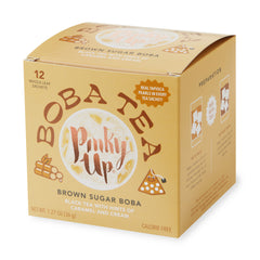 Brown Sugar Boba Tea in Sachets by Pinky Up