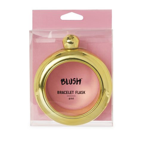 Gold Plastic Bangle Flask by Blush®