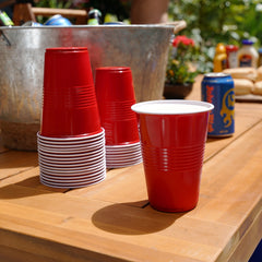 16 oz Red Party Cups, 100 pack by True