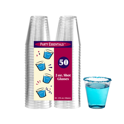 2 oz. Clear Shot Glasses