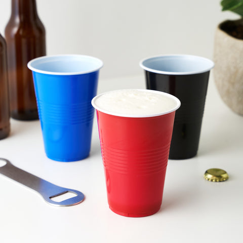 16 oz Blue Party Cups, 50 pack by True