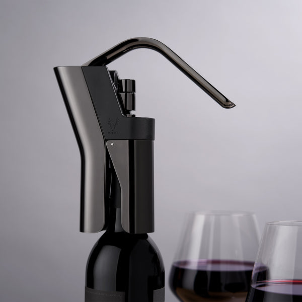 Gunmetal Heavyweight Lever Corkscrew by Viski®