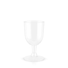 6oz Plastic Wine Glass Set - 8 pc