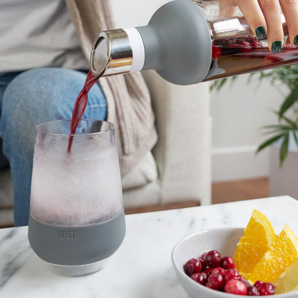 Wine FREEZE™ XL Cup in Gray by HOST®