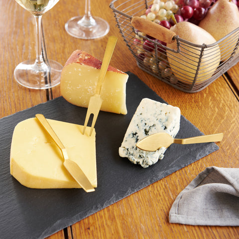 Gold Cheese Tool Set by Twine