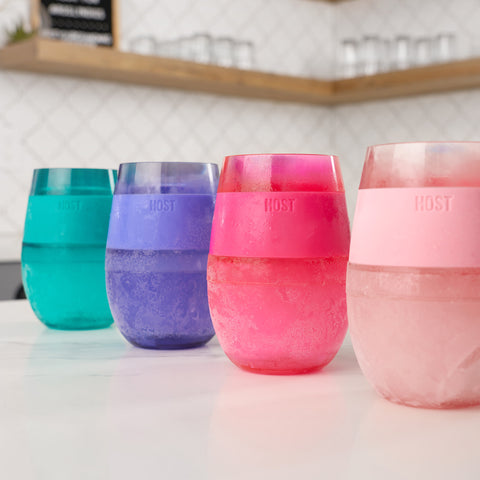 Wine FREEZE™ Translucent Cups (set of 4)  by HOST®