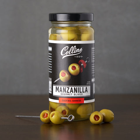 5 oz. Manzanilla Martini Pimento Olives by Collins