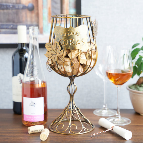 Wine Glass Cork Display