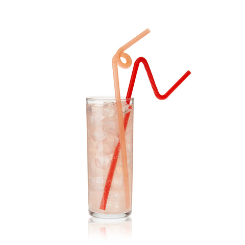 Twisted: Ultra-Bendy Straws 50ct