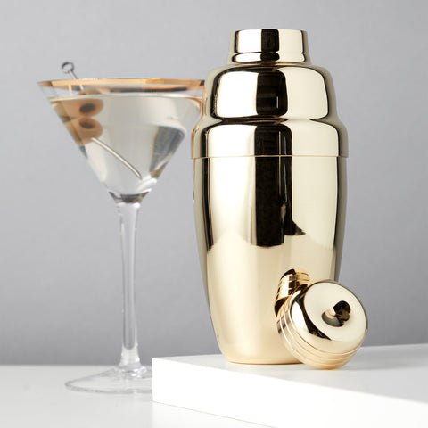 Gold Heavyweight Cocktail Shaker 17z by Viski®