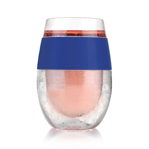 Wine FREEZE™ in Blue (set of 2) by HOST®