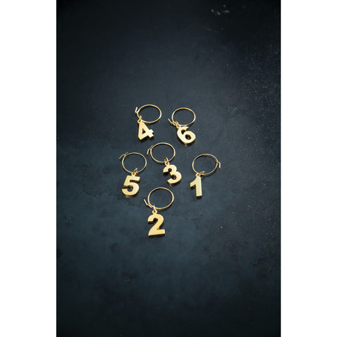 Gold Plated Wine Charms by Viski®