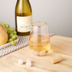 Rose Quartz Wine Gems by Twine Living® (Set of 6)